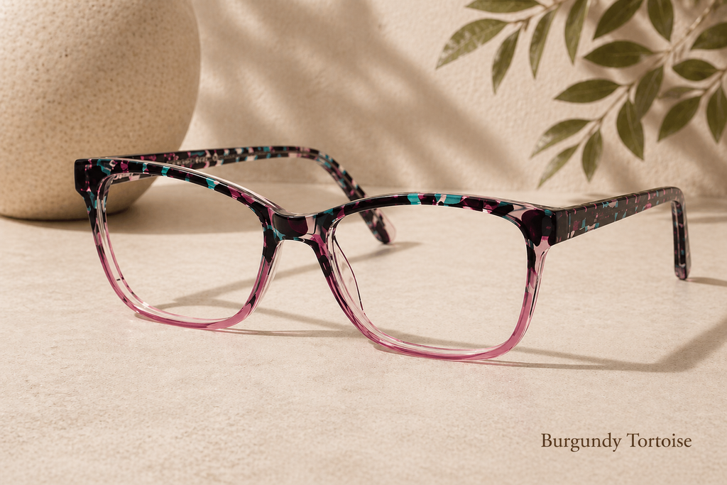 Zoom 4149 Burgundy/Tortoise (IN STOCK)