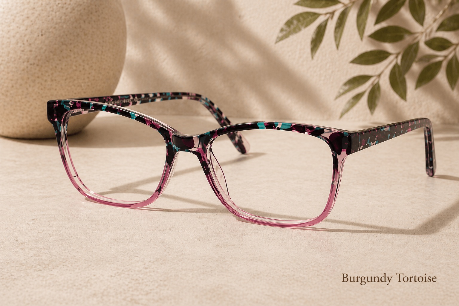 Zoom 4149 Burgundy/Tortoise (IN STOCK)